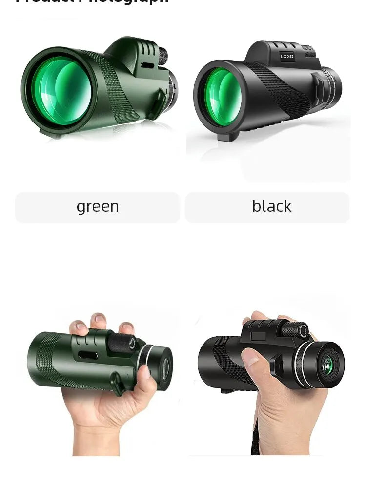 Monóculo Militar com Visão Noturna Ultra Zoom Titanium™ - [AMPLIA 600X]